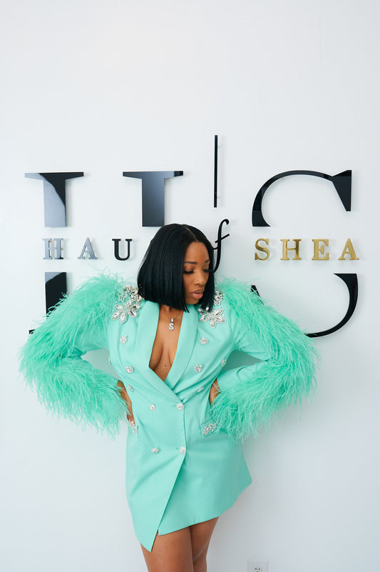 Ms. Banks Blazer Mint